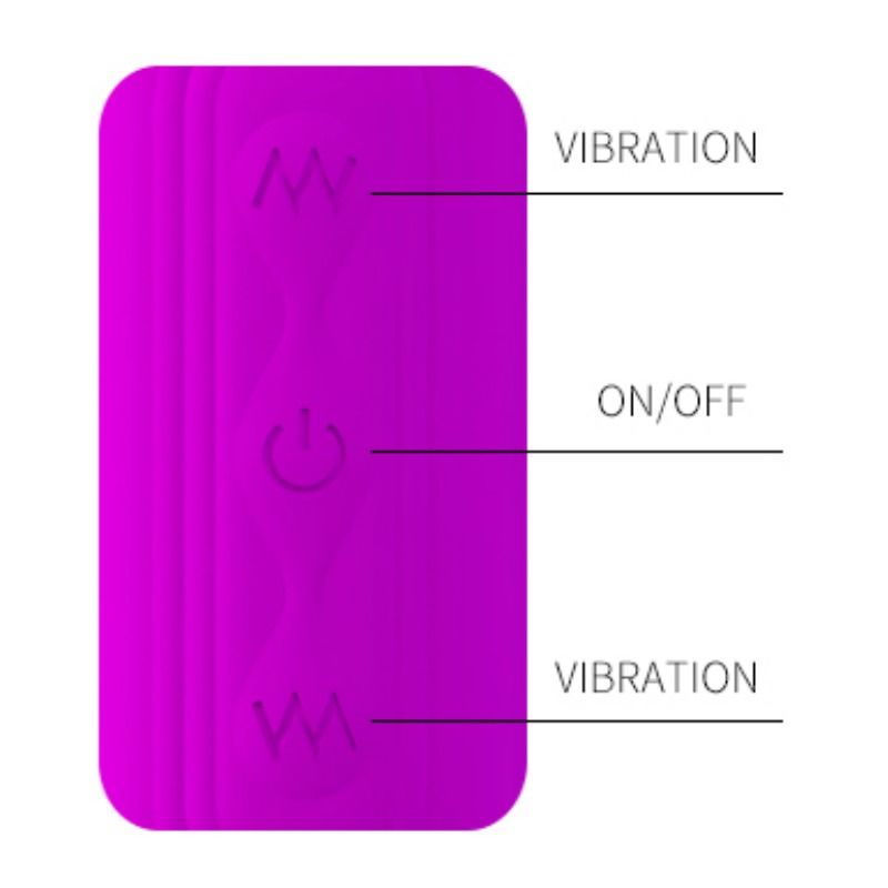 PRETTY LOVE Dream Lovers Whip 2 – Unisex stimulator