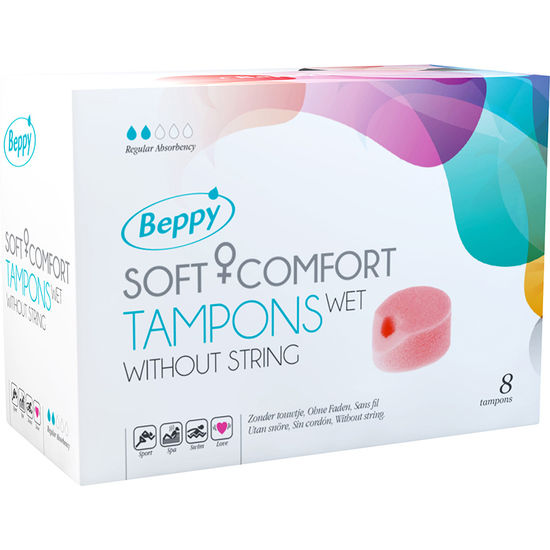 BEPPY – SOFT COMFORT TAMPONS WET