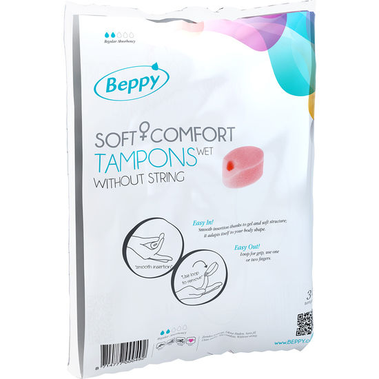 BEPPY – SOFT COMFORT TAMPONS WET