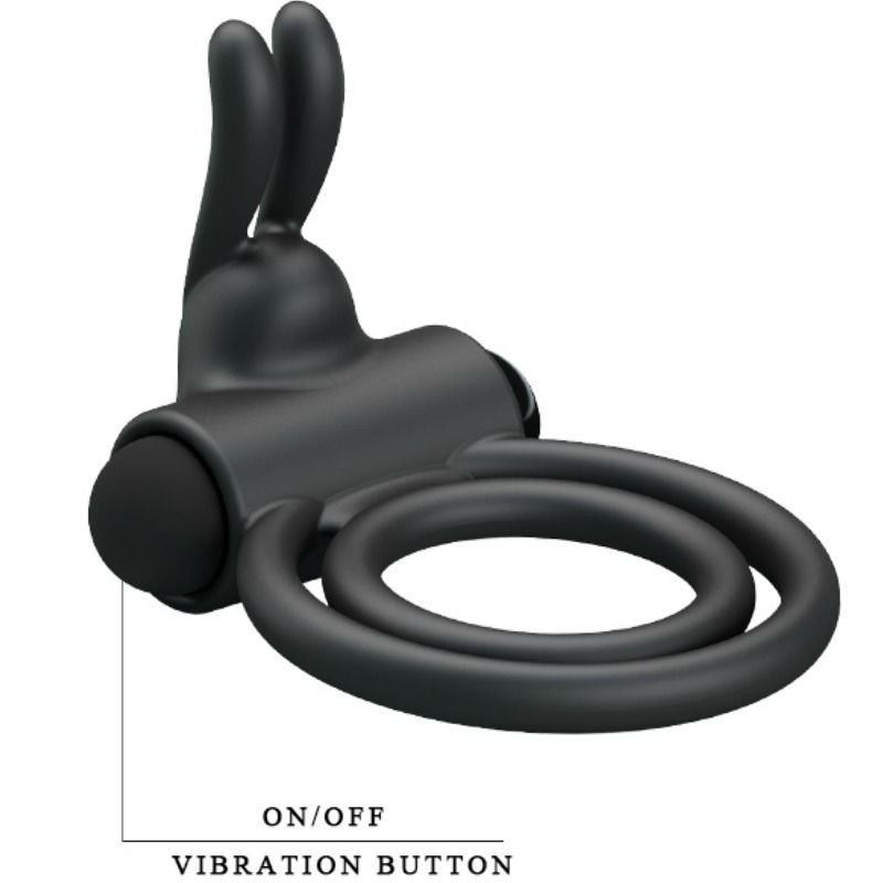 PRETTY LOVE Osmond – Vibrationsring aus Silikon für Paare