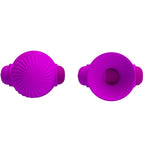 PRETTY LOVE Nippelstimulatoren – 12 Vibrationsmodi, lila