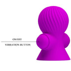 PRETTY LOVE Nippelstimulatoren – 12 Vibrationsmodi, lila
