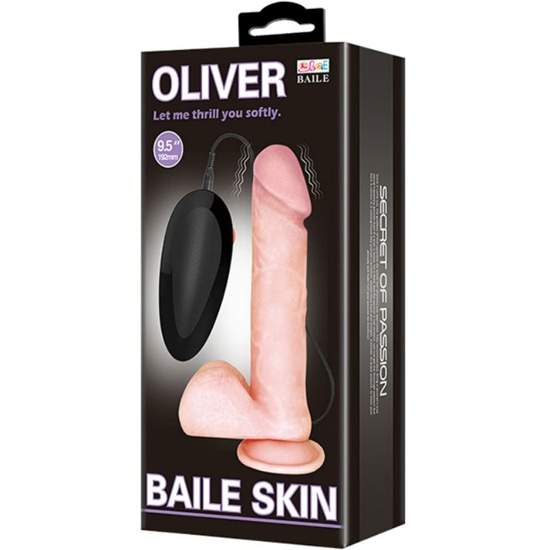 BAILE Oliver – Realistic Dildo with Vibration