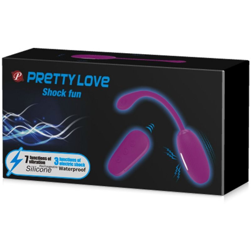 PRETTY LOVE Shock Fun – Uovo vibrante ed elettroshock