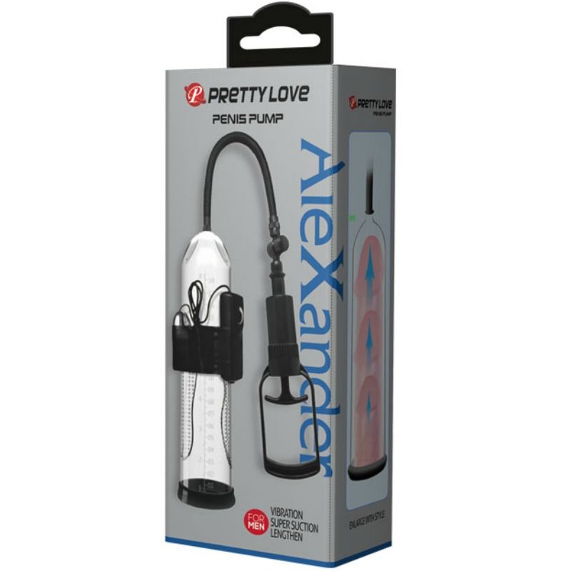 PRETTY LOVE Alexander – Erektionspumpe mit Vibration