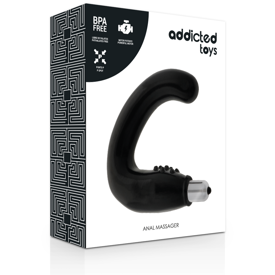 ADDICTED TOYS – Massaggiatore anale nero