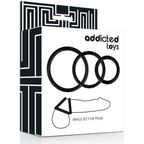 ADDICTED TOYS – Rings set for Penis black