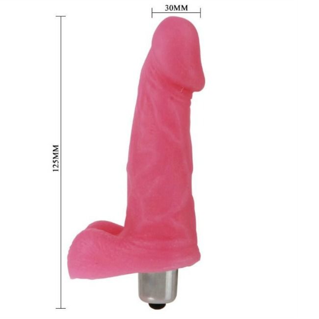 BAILE Slik Pleasure Love Clone – Realistischer Vibrator, natur