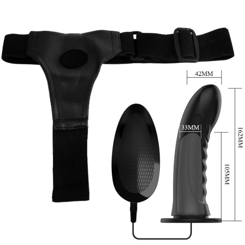 PRETTY LOVE – ABBASBAILEA LOVE MARVIN STRAP ON CON VIBRAZIONE E DILDO CAVO