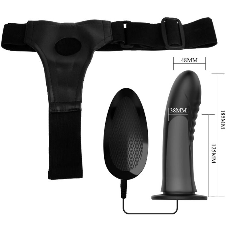 Pretty Love – Myron Strap-On mit Vibration