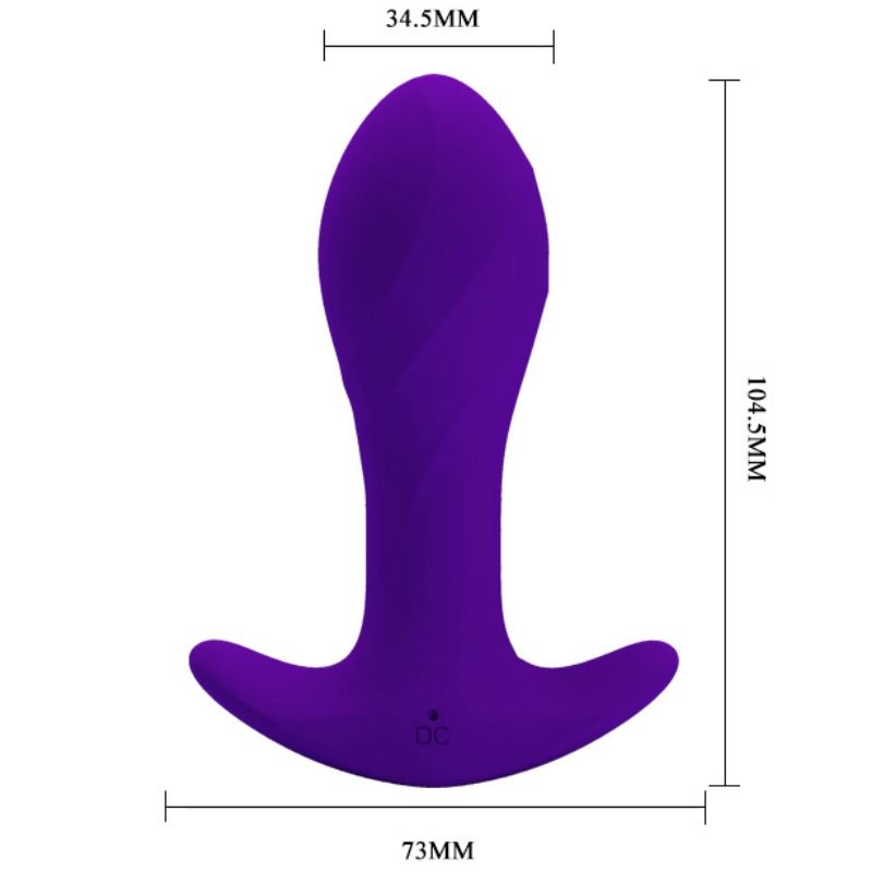 PRETTY LOVE – VIBRATORE ANALE LILLA
