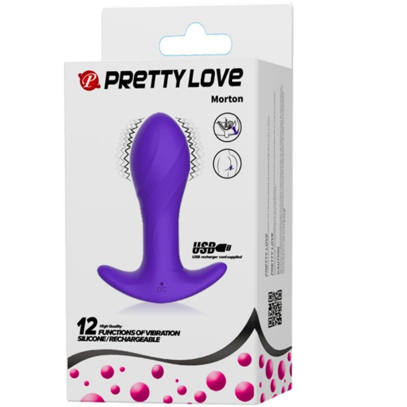 PRETTY LOVE – VIBRATORE ANALE LILLA