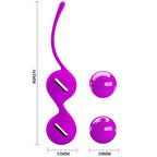 PRETTY LOVE Orgasmic Balls – Kegelbälle, lila