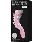 BAILE Flexi Vibe Sensual Spine – Biegbarer Vibrierdildo, flieder, 23,5 cm