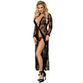 SUBBLIME Babydoll Peignoir Floral Design – One size