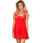 SUBBLIME – BABYDOLL WITH BOWS RED