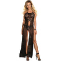 SUBBLIME – Kleid-Top und Tanga-Set, Schwarz