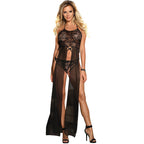 SUBBLIME – Kleid-Top und Tanga-Set, Schwarz