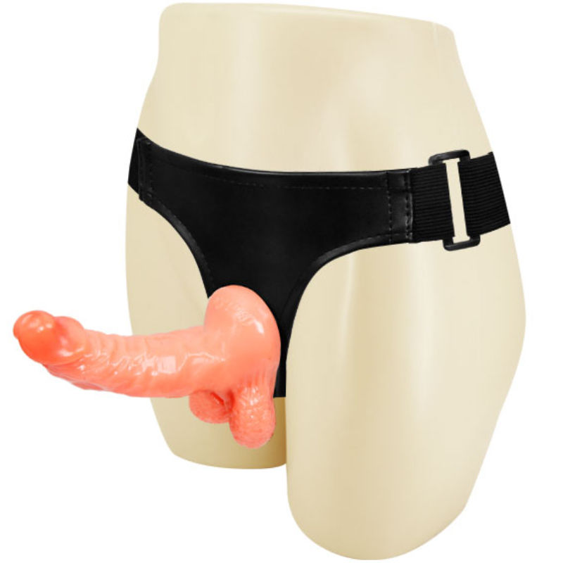 BAILE – Imbragatura con pene realistico e mutandine regolabili ultra appassionate 15.5 cm