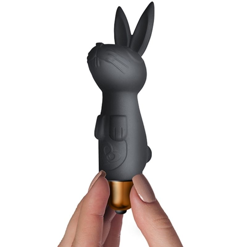 ROCKS-OFF Silhouette Dark Desire – Kaninchen-Vibrator-Set mit Etui
