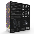 MIA Colosseo – Vibrationsring mit Fernbedienung, Schwarz