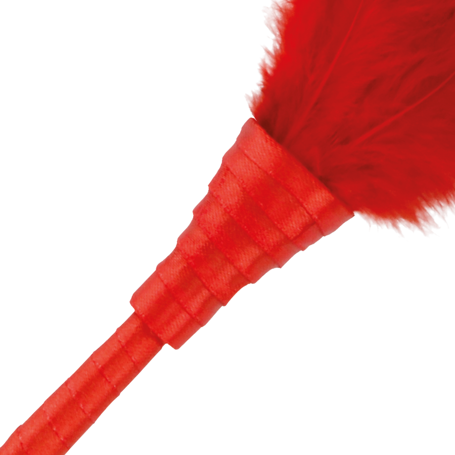 DARKNESS Kitzelfeder – Stimulierstift, Rot, 24 cm