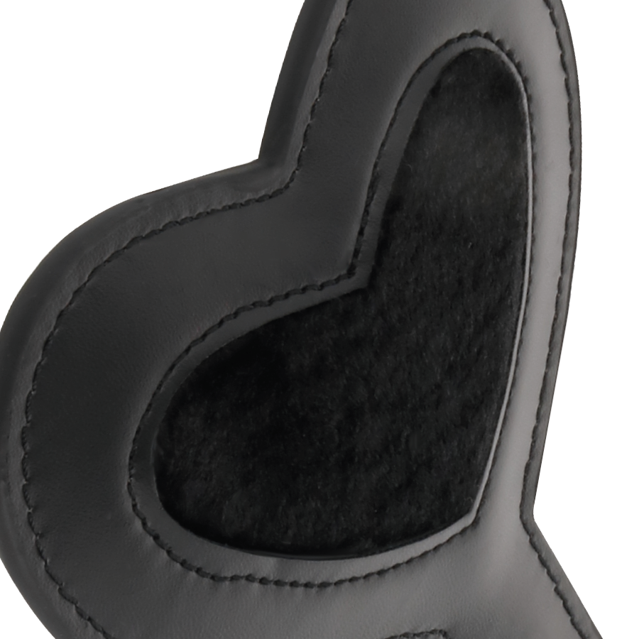DARKNESS – Pagaie en velours Fetish Love noir