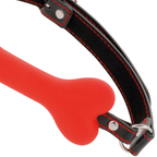 DARKNESS – Red bone silicone gag