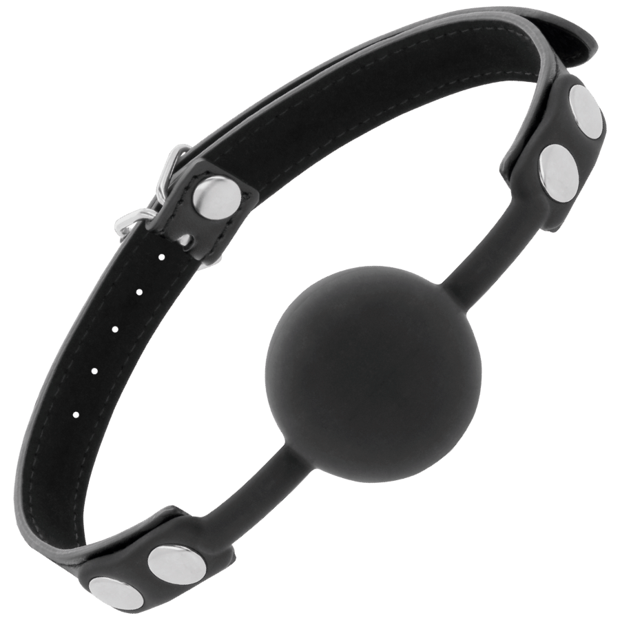 DARKNESS – Black silicone gag