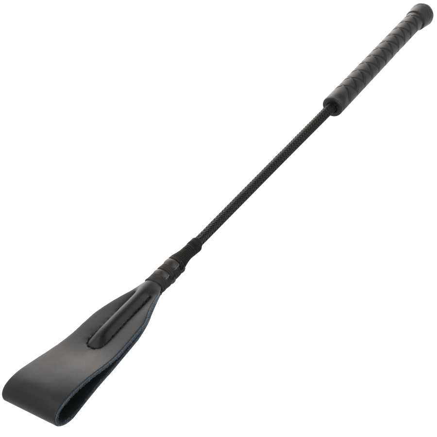 DARKNESS Lederpeitsche – Reitgerte, 45 cm