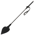 DARKNESS – Frusta in silicone nero 60cm