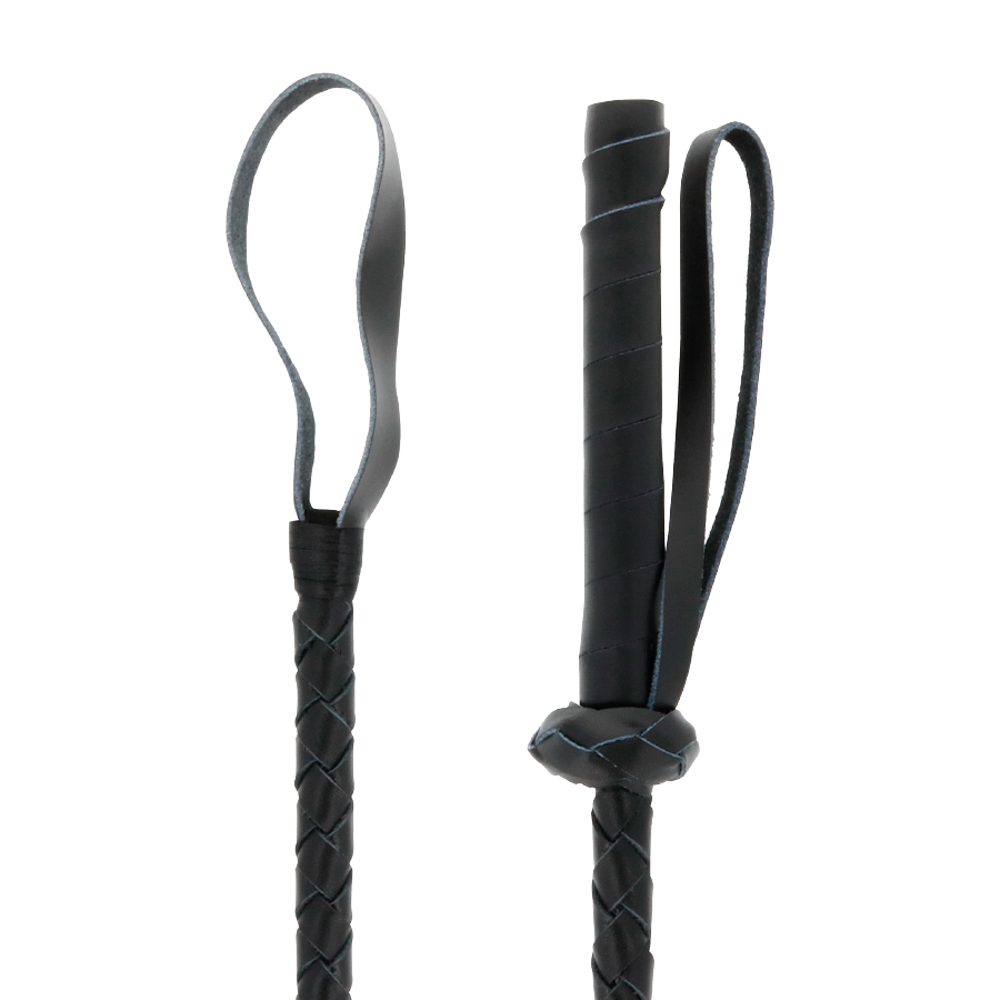 DARKNESS – Frusta fetish BDSM in pelle 60cm