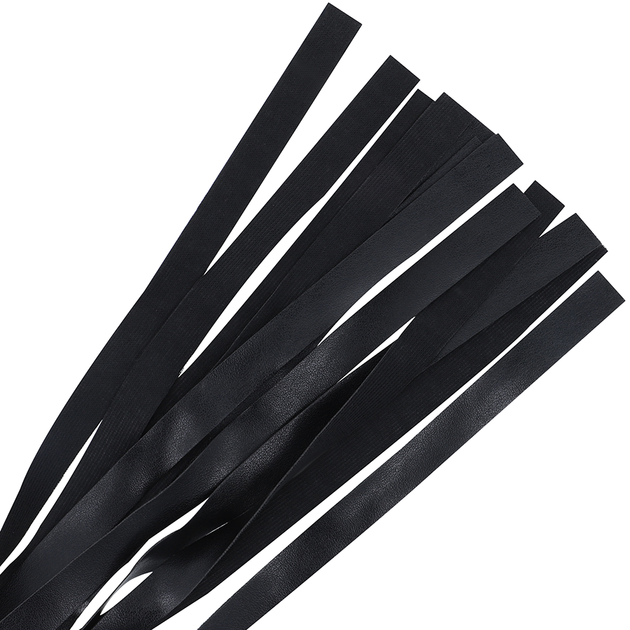 DARKNESS Bondage-Peitsche – Schwarz, 51 cm