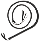 DARKNESS Bondage-Peitsche – Schwarz, 210 cm