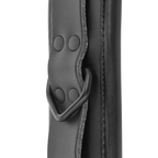 DARKNESS – Manette regolabili alla caviglia in pelle nera