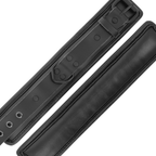 DARKNESS – Manette regolabili alla caviglia in pelle nera