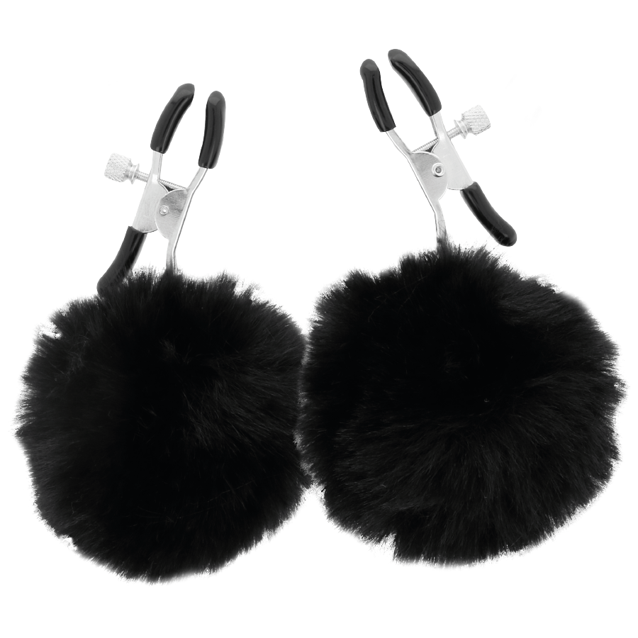 DARKNESS SENSATIONS – Nippelklemmen mit Pompons