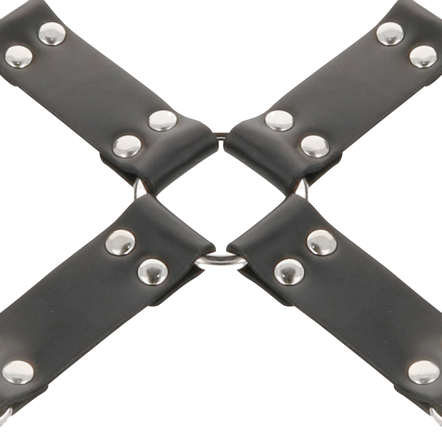 DARKNESS – MENOTTES EN CUIR POUR PIEDS ET MAINS NOIR