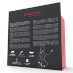 DARKNESS – MENOTTES ET COLLIER EN CUIR NOIR