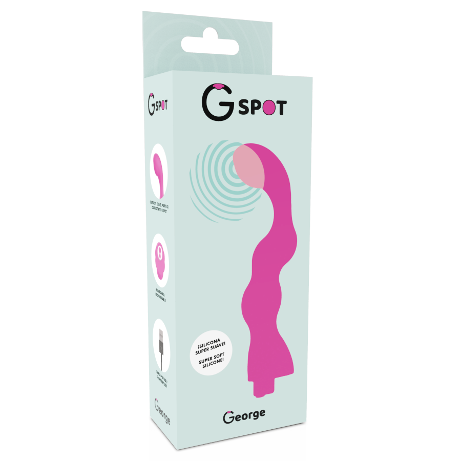 G-SPOT George – Vibratore gum rosa