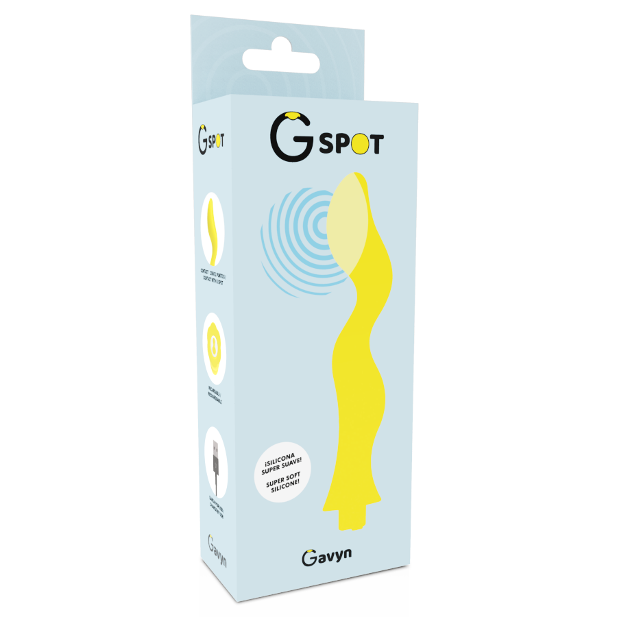 G-SPOT Gavyn – G-spot vibrateur jaune