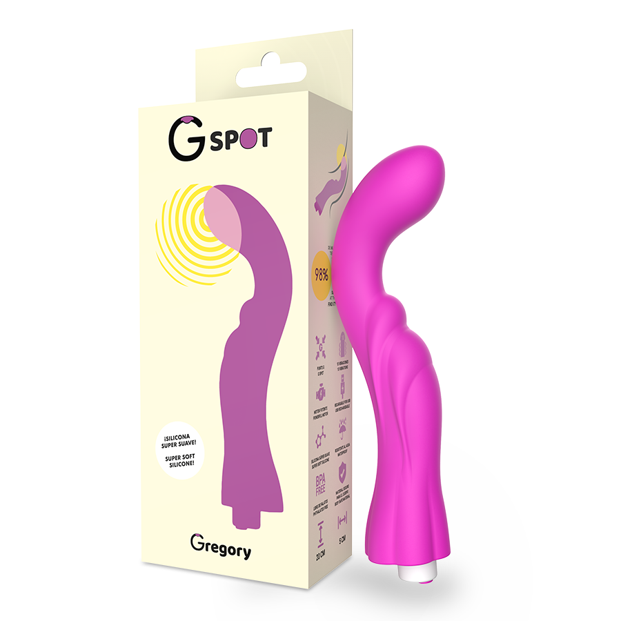 G-SPOT Gregory – Vibratore  viola g-spot