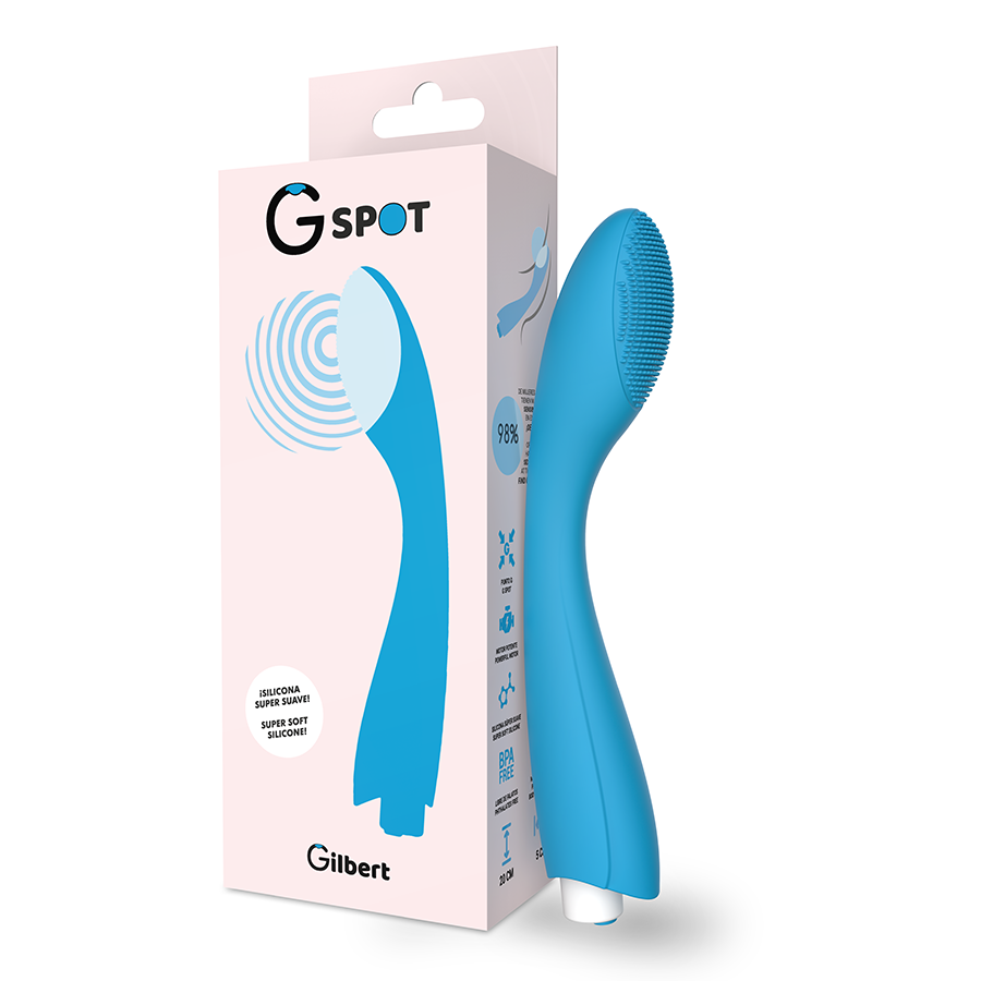 G-SPOT Gylbert – G-Punkt-Vibrator, türkisblau