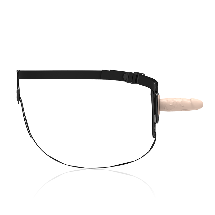 FETISH SUBMISSIVE Harness – Realistischer Dildo aus Silikon, 12,5 cm