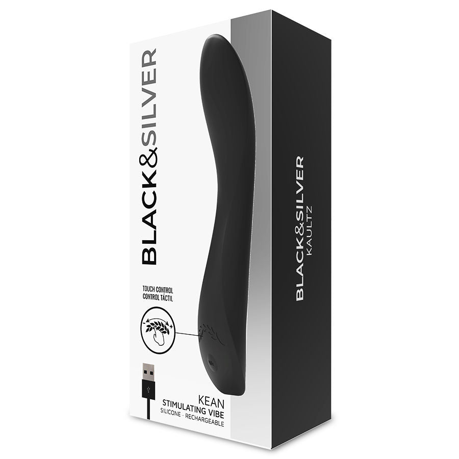 BLACK&SILVER Kean – Vibrator mit Touch-Steuerung