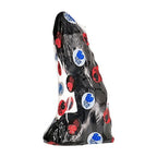 ALL BLACK – Dildo mit Venenstruktur, 23 cm