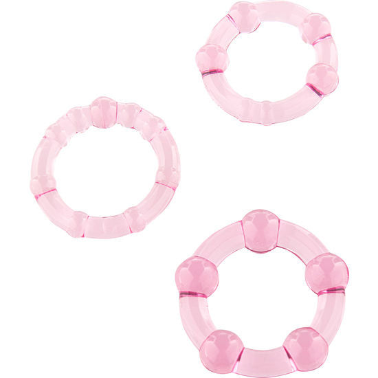 SEVEN CREATIONS – SET OF THREE PENIS RINGS