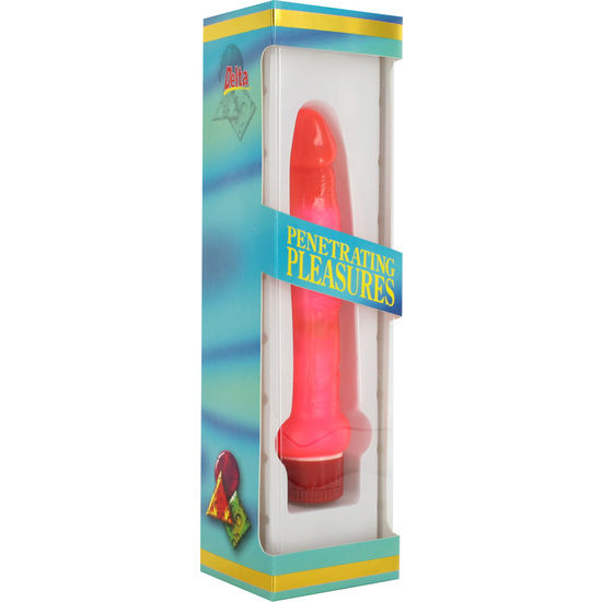 SEVEN CREATIONS Jelly – Vibrateur anal rose  thin