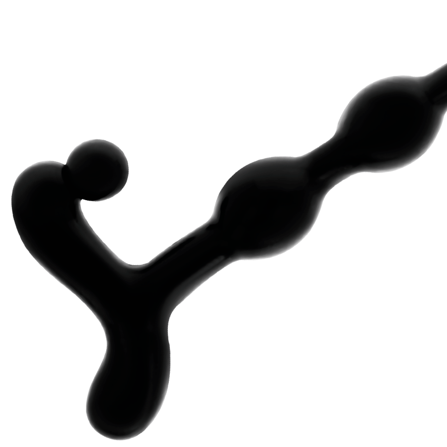 ADDICTED TOYS – Analkugeln 22 cm, schwarz