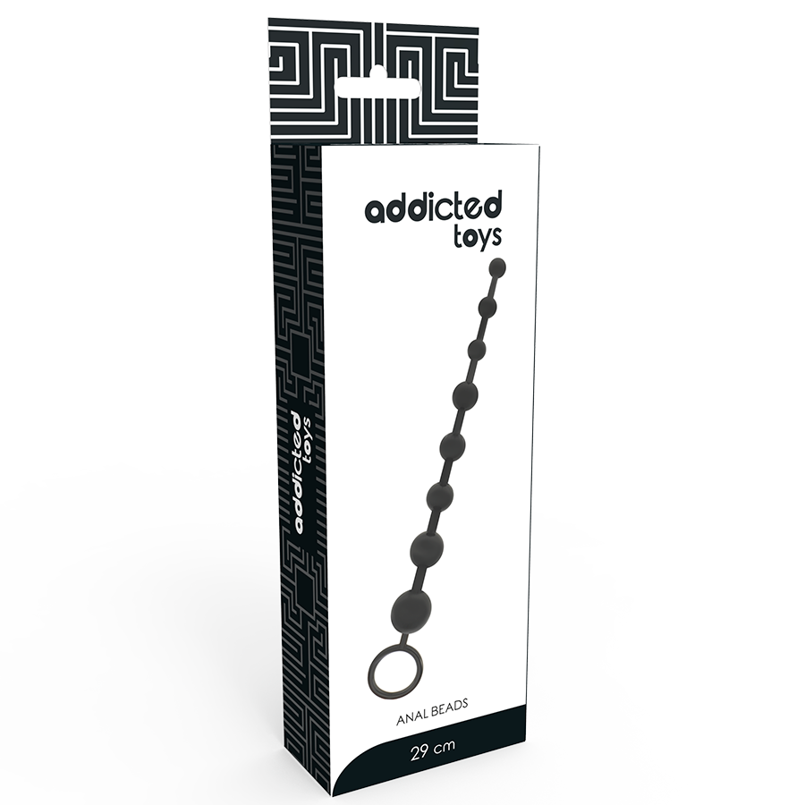 ADDICTED TOYS – Perline anali 29 cm nero